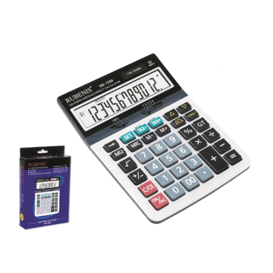 Rubenis Hesap Makinesi Masa Üstü 12 Hane SB-1299 resmi