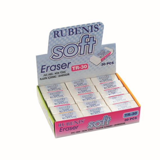 Rubenis Silgi Soft 30 LU Beyaz TR-30 (1 Adet) resmi