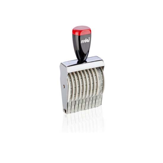 Sırdaş Numaratör Elle Çevirmeli 10 Hane 9 MM 15910 resmi