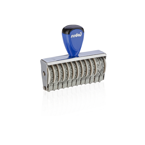 Sırdaş Numaratör Elle Çevirmeli 12 Hane 5 MM 15512 resmi