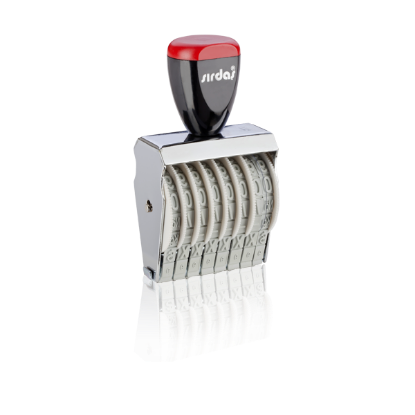 Sırdaş Numaratör Elle Çevirmeli 8 Hane 9 MM 1598 resmi