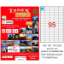 Tanex Laser Etiket 100 YP 30x12 Laser-Copy-Inkjet TW-2095 resmi