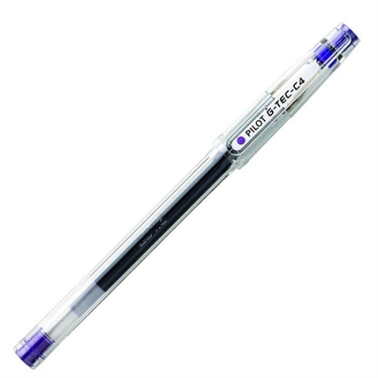 Pilot Roller Kalem G-Tec-C4 İğne Uç 0.4 MM Mavi BL-GC4-L (12 Adet) resmi