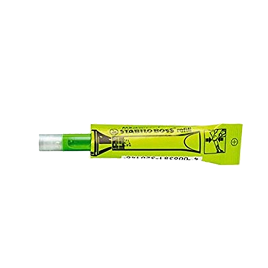 Stabilo Fosforlu Kalem Boss Yedeği Yeşil 070/33 (20 Adet) resmi