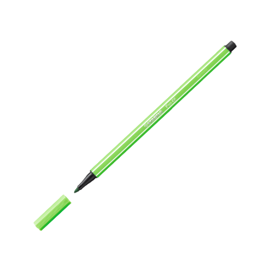 Stabilo Keçe Uçlu Boya Kalemi 1 MM Yaprak Yeşili 68/43 (10 Adet) resmi