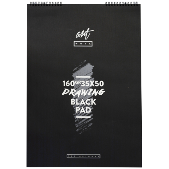Artwork Çizim Bloğu Siyah 160 GR 35x50 15 YP ART-SB-3550 resmi