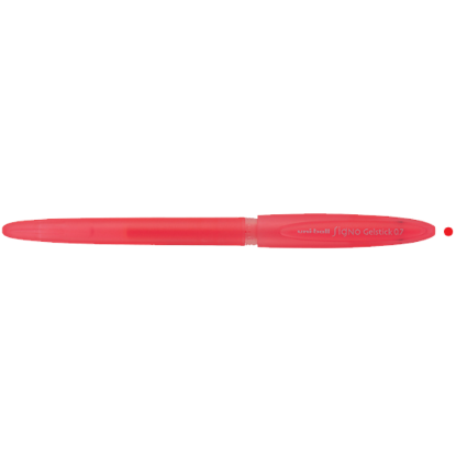 Uni-Ball Roller Kalem Signo Gelstick Jel Bilye Uç 0.7 MM Kırmızı UM-170 (12 Adet) resmi