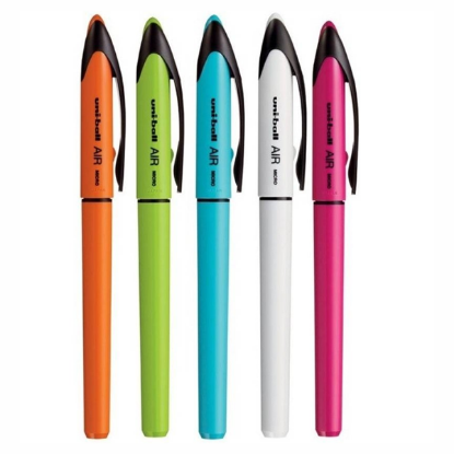 Uni-Ball Roller Kalem Aır 0.5 MM Çim Yeşili Mavi UBA-188EL-M (12 Adet) resmi