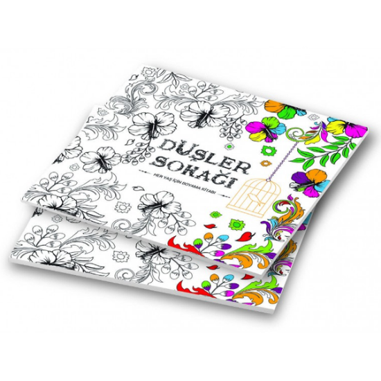 4E Boyama Kitabı Düşler Sokağı Her Yaş için Karatay Yayınevi resmi