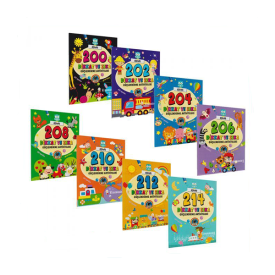 4E Dikkat Ve Zeka Güçlendirme Aktivite Karatay Yayınevi resmi