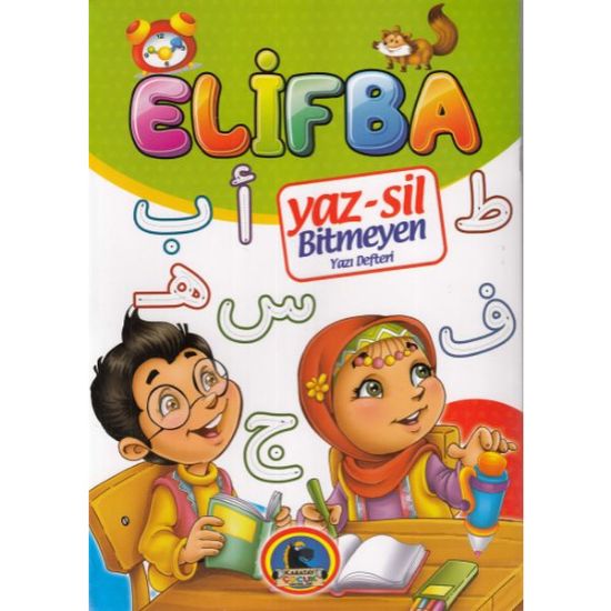 4E Defter Yaz-Sil Elifba Yeni Karatay Yayınevi resmi