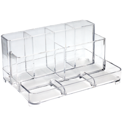 Ops Masa Seti Kalemlik-Organizer Şeffaf KLM 202 resmi