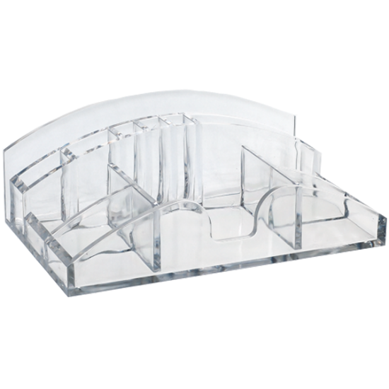 Ops Masa Seti Kalemlik-Organizer Şeffaf KLM 204 resmi