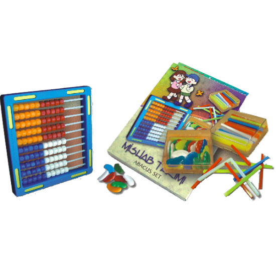 Yıldızlar Mishap (Abaküs) Takımı Sayı Çubuklu ve Fasulyeli 98 resmi