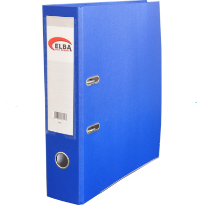 Elba Büro Klasör Geniş Plastik Mavi (25 Adet) resmi