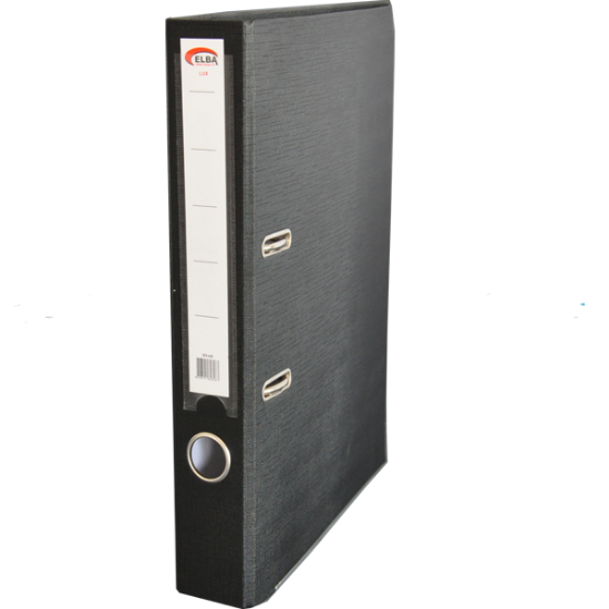 Elba Büro Klasör Dar Plastik Siyah (30 Adet) resmi