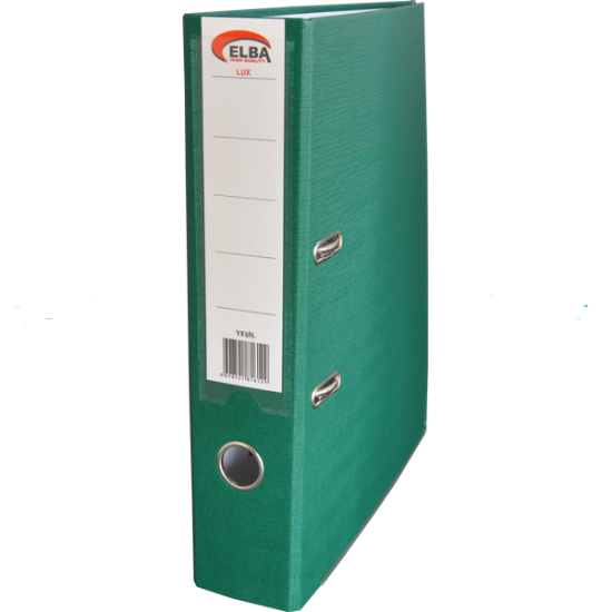 Elba Büro Klasör Geniş Plastik Yeşil (25 Adet) resmi