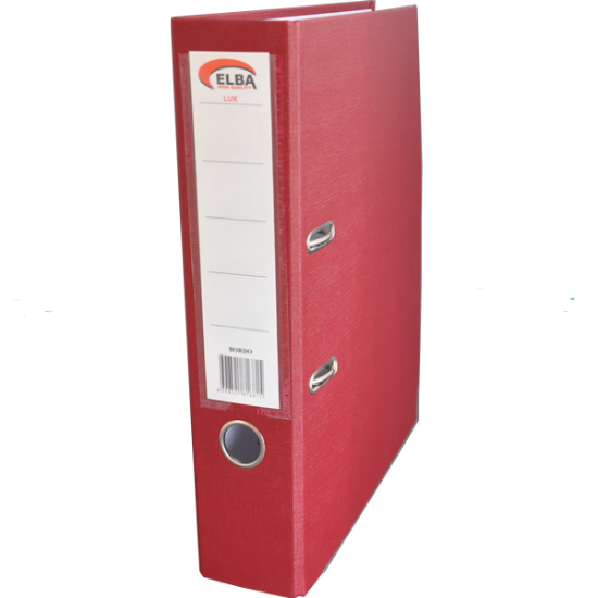 Elba Büro Klasör Geniş Plastik Bordo (25 Adet) resmi