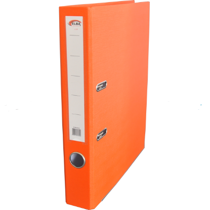 Elba Büro Klasör Dar Plastik Turuncu (30 Adet) resmi