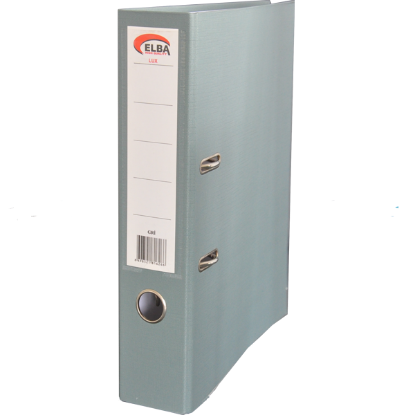 Elba Büro Klasör Geniş Plastik Gri (25 Adet) resmi