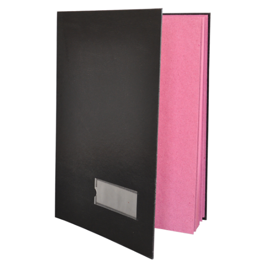 Bafix İmza Dosyası ( Defteri ) Cilt Bezli 12 YP 24 Syf Siyah resmi