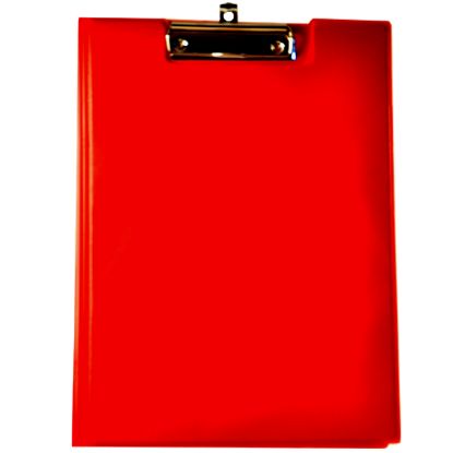Bafix Kapaklı Sekreterlik Plastik A4 Kırmızı resmi