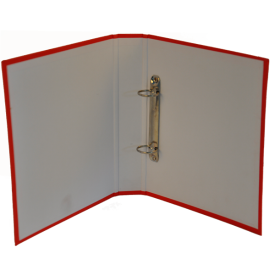 Bafix Talebe Klasörü Pvc 2 Halkalı A5 Kırmızı resmi