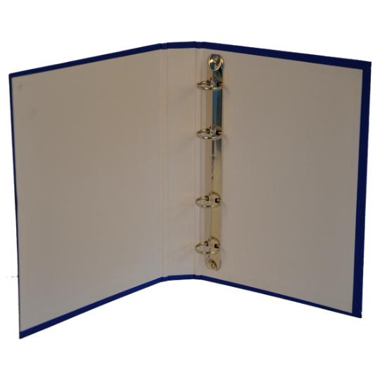 Bafix Talebe Klasörü Pvc 4 Halkalı A5 Mavi resmi