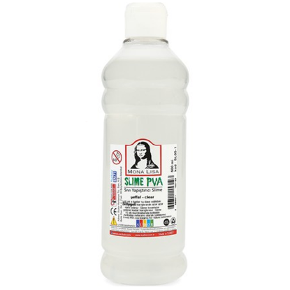 Mona Lisa Sıvı Yapıştırıcı Slime 500 ML Şeffaf SL05-1 resmi