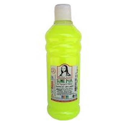 Mona Lisa Sıvı Yapıştırıcı Slime 500 ML Fosforlu Sarı SL05-11 resmi