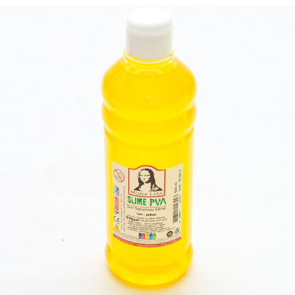 Mona Lisa Sıvı Yapıştırıcı Slime 500 ML Sarı SL05-2 resmi