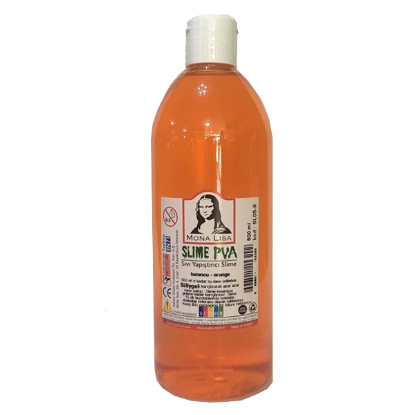 Mona Lisa Sıvı Yapıştırıcı Slime 500 ML Turuncu SL05-9 resmi