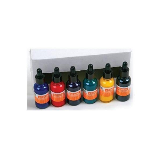 Südor Ebru Boyası Damlalıklı 30 ML 6 Renk SD856 resmi