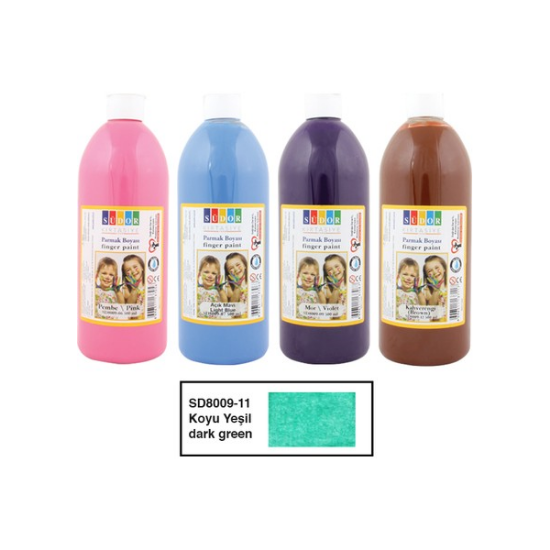 Südor Parmak Boyası 500 ML Koyu Yeşil SD8009-11 resmi
