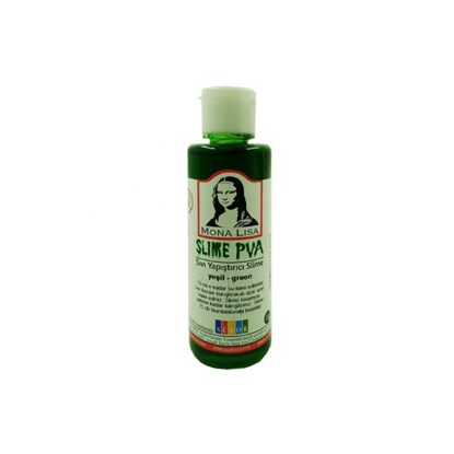 Mona Lisa Sıvı Yapıştırıcı Slime 70 ML Yeşil SL01-5 (12 Adet) resmi