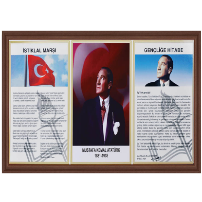 Panda Milli Levha 3 LÜ Mdf Çerceve 45x90 MM PAN424 resmi