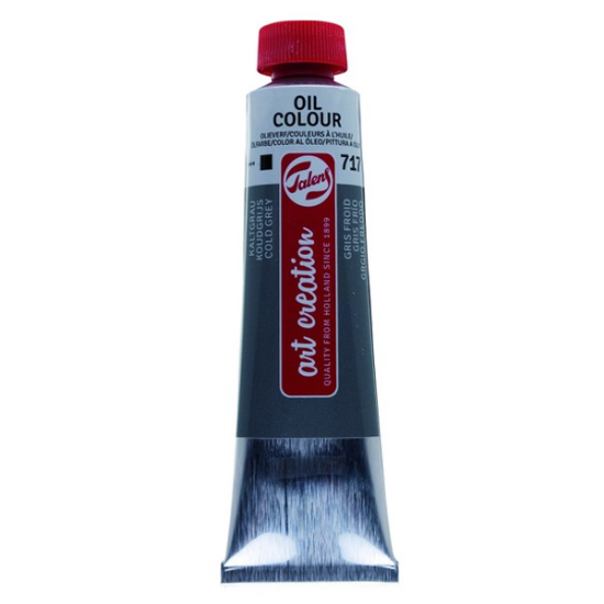 Artcreation Yağlı Boya Tac 40 ML Cold Grey (Soğuk Gri) 717 (3 Adet) resmi
