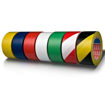 Tesa İkaz Bandı Yer İşaretleme Kırmızı 33x50 60760-00096-15 resmi