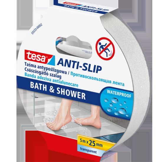 Tesa Bant Merdiven Kaydırmaz Islak Zemin 5x25 55533-00002 resmi