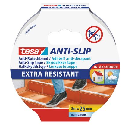 Tesa Bant Merdiven Kaydırmaz Şeffaf 5x25 55587-00011 resmi