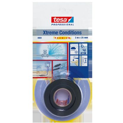 Tesa Silikon Bant Siyah 3 x 25 04600 resmi