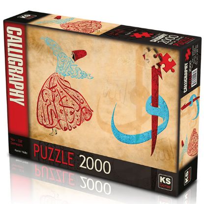Ks Games Puzzle 2000 Parça Vav-Elif-Semazen 22503 resmi