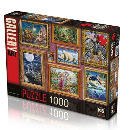 Ks Games Puzzle 1000 Parça Gallery 20546 resmi