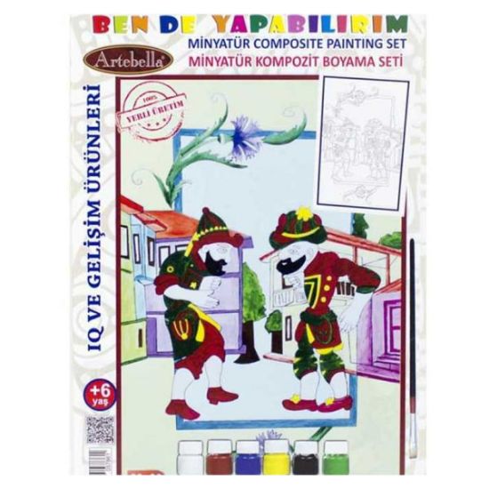 Artebella Minyatür Kompozit Boyama 20x30 CM MBS-01 resmi