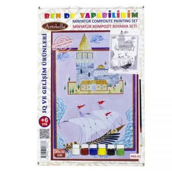 Artebella Minyatür Kompozit Boyama 20x30 CM MBS-02 resmi