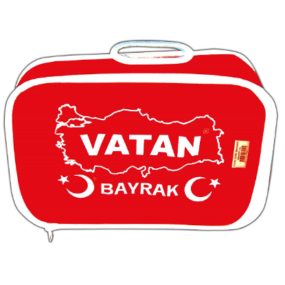 Vatan Türk Bayrağı Polyester 30x45 VT102 resmi