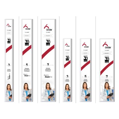 Önder Sunum Klasörü 4 Halkalı 70 MM A3 Yatay Beyaz 2025-5 resmi