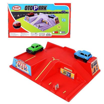 Zuzu Oyuncak Arabalı Otopark Seti Kutulu resmi