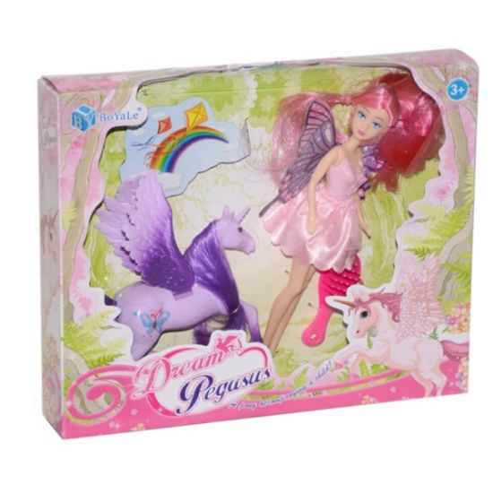 Canem Dream Pegasus Kutulu Atlı Bebek  BYL068-1  resmi