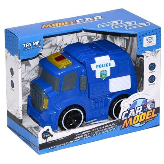 Canem Oyuncak Sürtmeli Sesli Işıklı Ambulans/Polis Araçları 24 8899-3A resmi